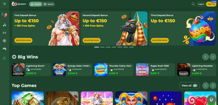 BetSixty online casino iDEAL