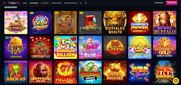Slots ohne Pause in Online Casinos