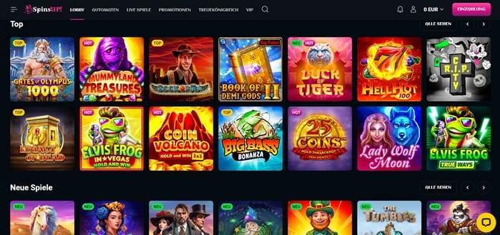 Casino Spiele ohne Unterbrechung