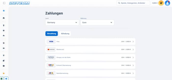Zahlungsmethoden bei Online Buchmachern ohne OASIS Sperrdatei