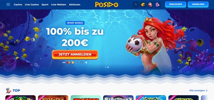 Online Casino Posido in Deutschland