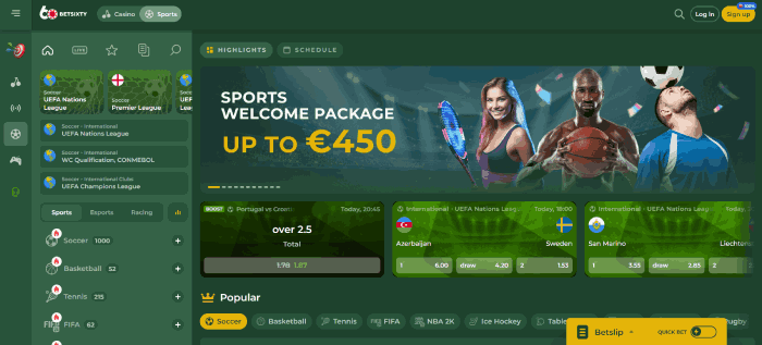 BetSixty: Beste buitenlandse bookmaker