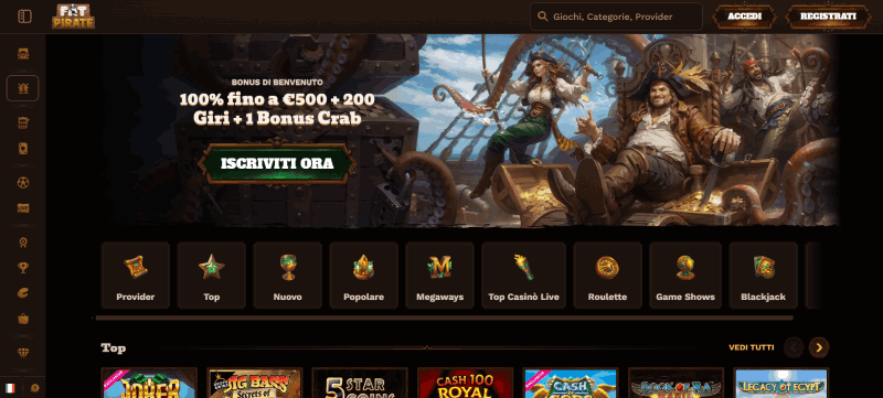 FatPirate: Top casinò non-AAMS