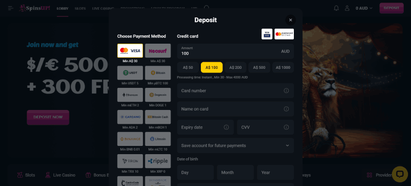 deposit at a top casino without KYC