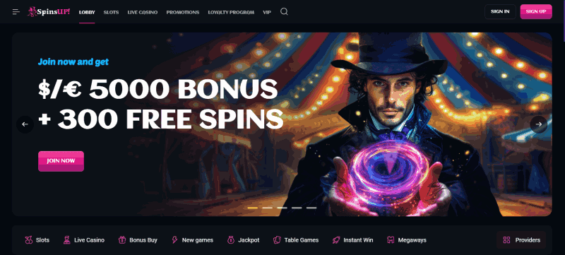 SpinsUP: Best No Verification Casino