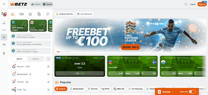 Wbetz: Populaire bookmaker in Nederland