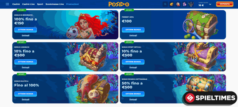 Bonus presso i bookmaker non AAMS